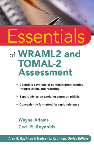 Essentials of WRAML2 and TOMAL-2 Assessment