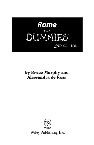 Rome For Dummies