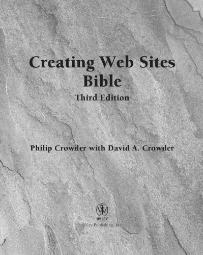 Creating Web Sites Bible, Third Edition