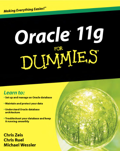 Oracle 11g for Dummies