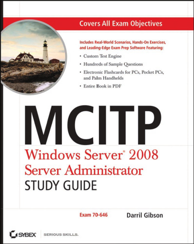 MCITP Windows Server 2008 server administrator study guide