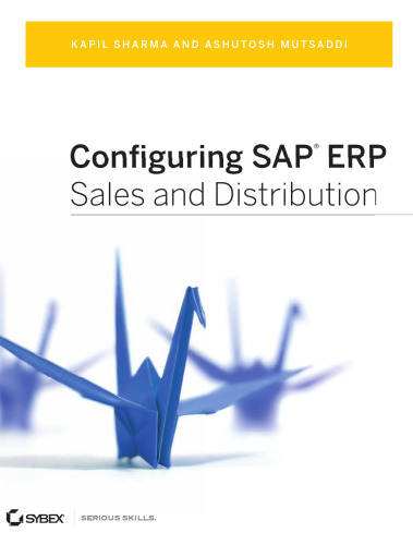 Configuring SAP ERP Sales and Distribution