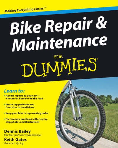 Bike Repair and Maintenance For Dummies