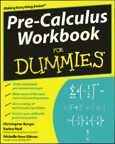 Pre-Calculus Workbook