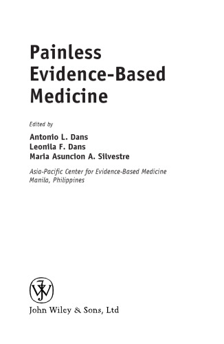 Painless Evidence-Based Medicine
