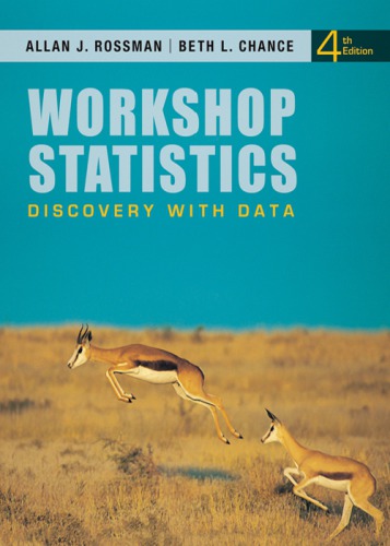 Workshop Statistics: Discovery with Data
