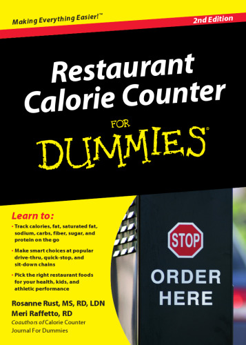 Restaurant Calorie Counter for Dummies