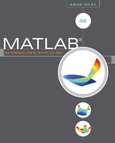 MATLAB: An Introduction with Applications, Fourth Edition