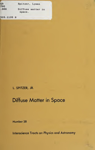 Diffuse Matter in Space