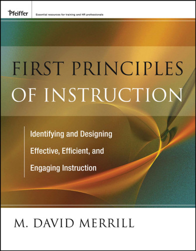 First Principles of Instruction