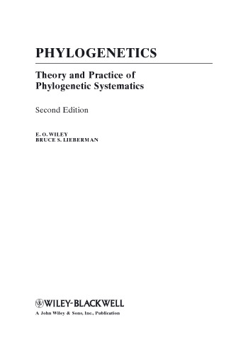 Phylogenetics: Theory and Practice of Phylogenetic Systematics
