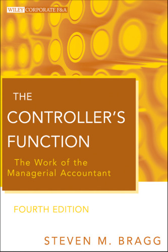 The Controller's Function: The Work of the Managerial Accountant