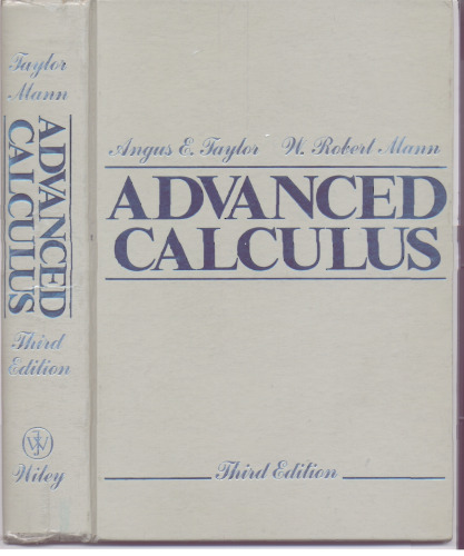 Advanced Calculus