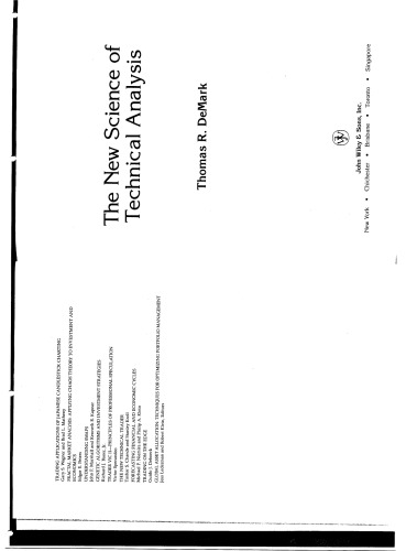 The New Science of Technical Analysis (Wiley Finance)