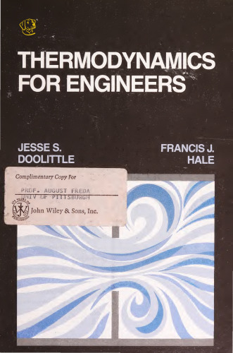 Thermodynamics for Engineers
