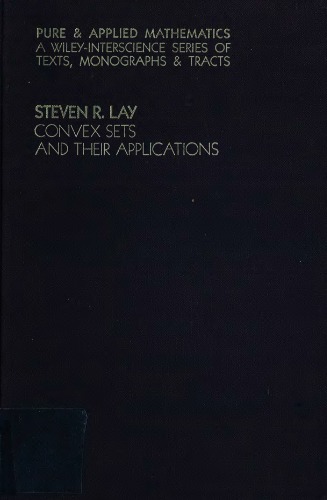 Convex Sets and Their Applications