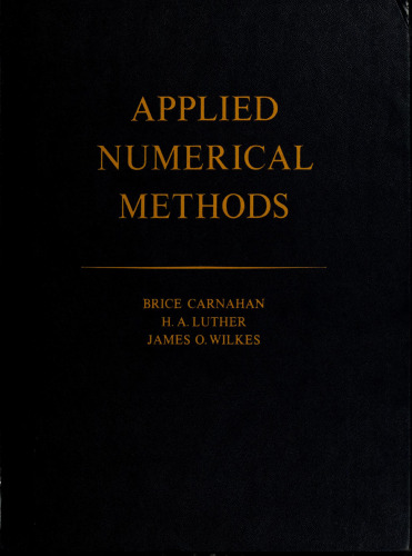 Applied Numerical Methods