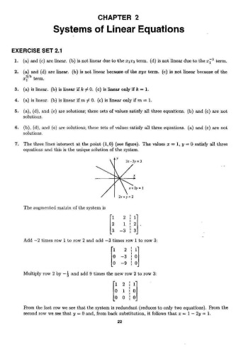 Contemporary Linear Algebra, Student Solutions Manual