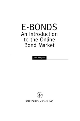 E-Bonds: An Introduction to the Online Bond Market