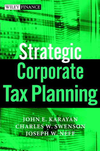Strategic Corporate Tax Planning