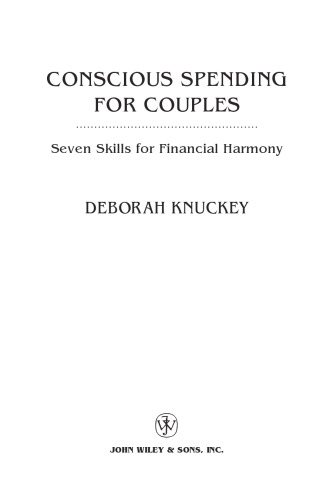 Conscious Spending for Couples: Seven Skills for Financial Harmony