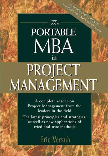 The portable MBA in project management