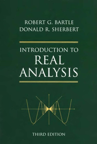 Introduction to Real Analysis, 3rd Edition