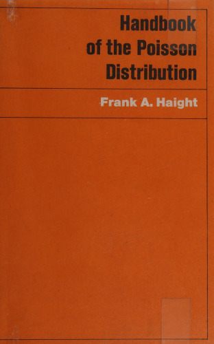 Handbook of the Poisson Distribution