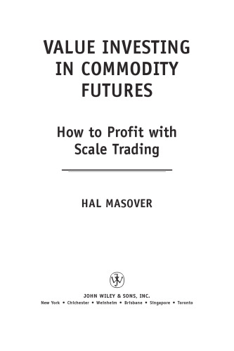 Value Investing in Commodity Futures