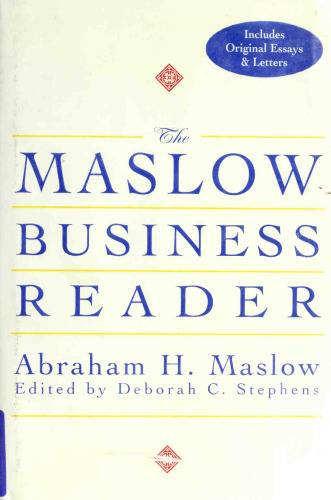 The Maslow Business Reader