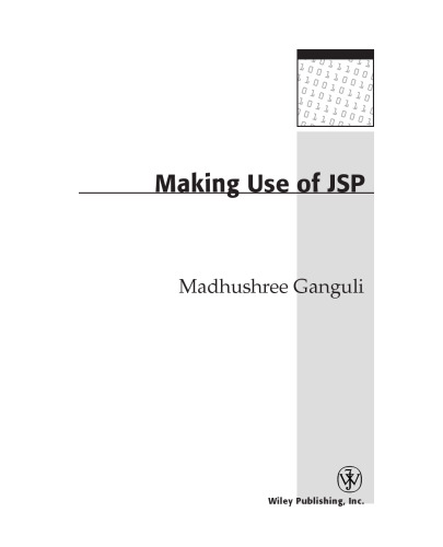 Making use of JSP