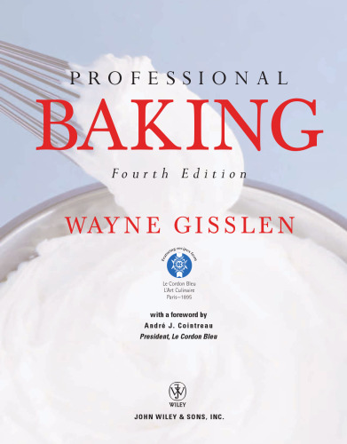 Professional Baking, College Version with CD-Rom, 4th Edition