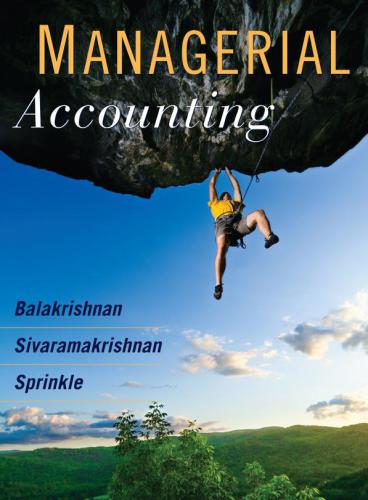 Managerial Accounting