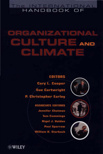 The International Handbook of Organizational Culture and Climate