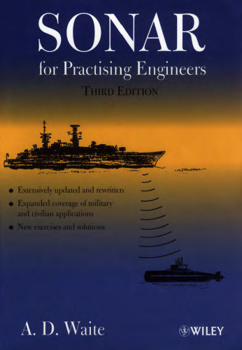 Sonar for Practising Engineers, (with solutions) 3rd edition