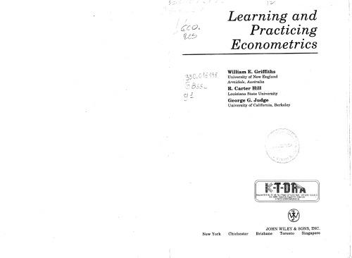 Learning and practicing econometrics