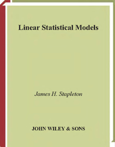 Linear Statistical Models