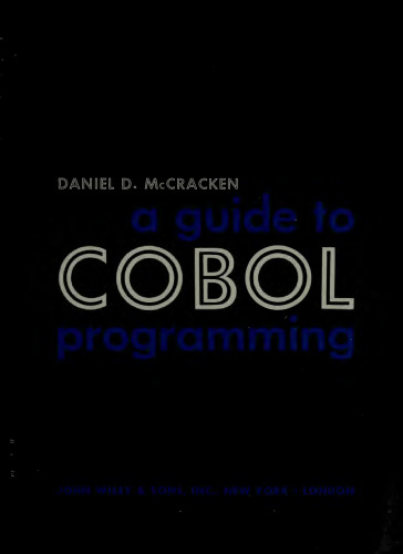 A Guide to COBOL Programming
