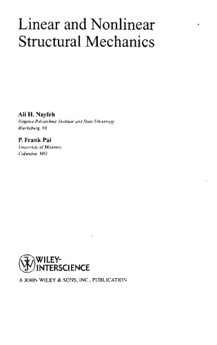 Linear and Nonlinear Structural Mechanics