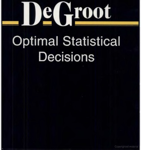 Optimal Statistical Decisions