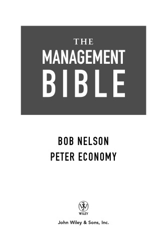 The management bible
