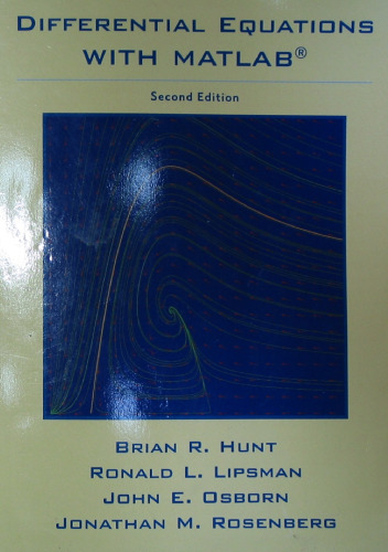Differential equations with MATLAB: updated for MATLAB 7 and Simulink 6