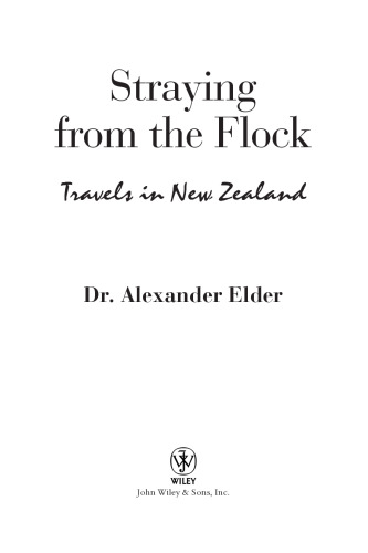 Straying from the Flock: Travels in New Zealand