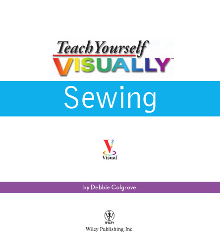 Teach Yourself Visually Sewing