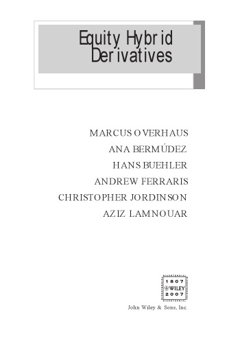 Equity Hybrid Derivatives