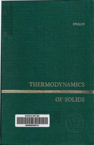 Thermodynamics of solids