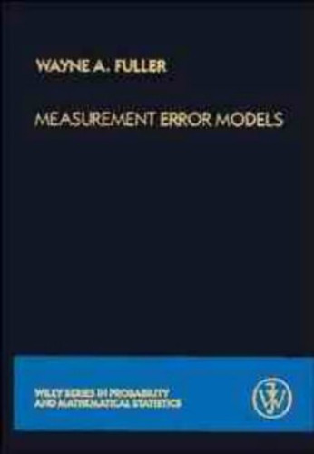 Measurement Error Models