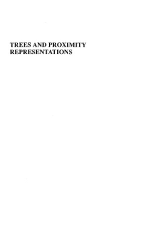 Trees and proximity representations
