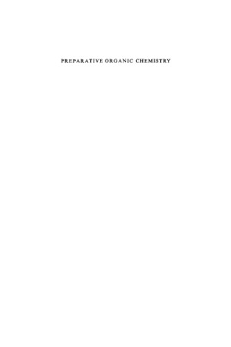 Weygand/Hilgetag Preparative Organic Chemistry