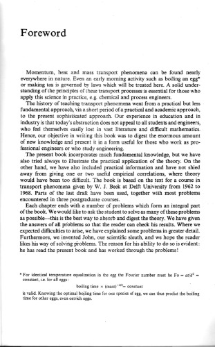 Transport Phenomena